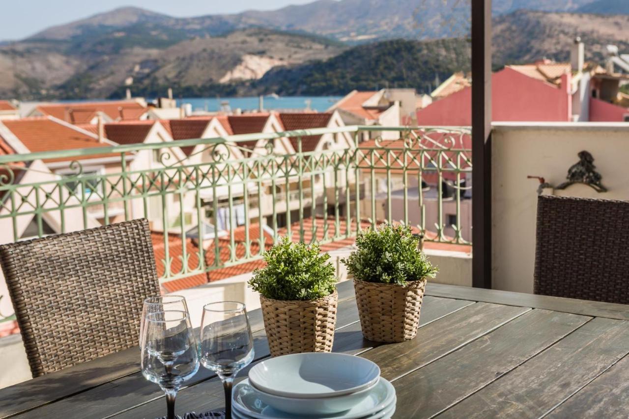 Panoramic Luxurious Penthouse Apartamento Argostoli  Exterior foto